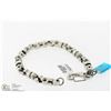 Image 1 : STAINLESS STEEL 9.25" CHAIN BRACELET
