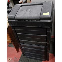 HARD PLASTIC COMPOST BIN