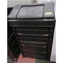 HARD PLASTIC COMPOST BIN