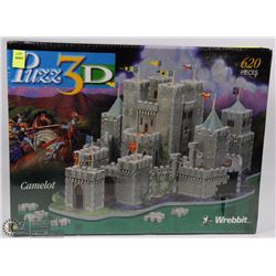 NEW 620PC PUZZ 3D CAMELOT SET