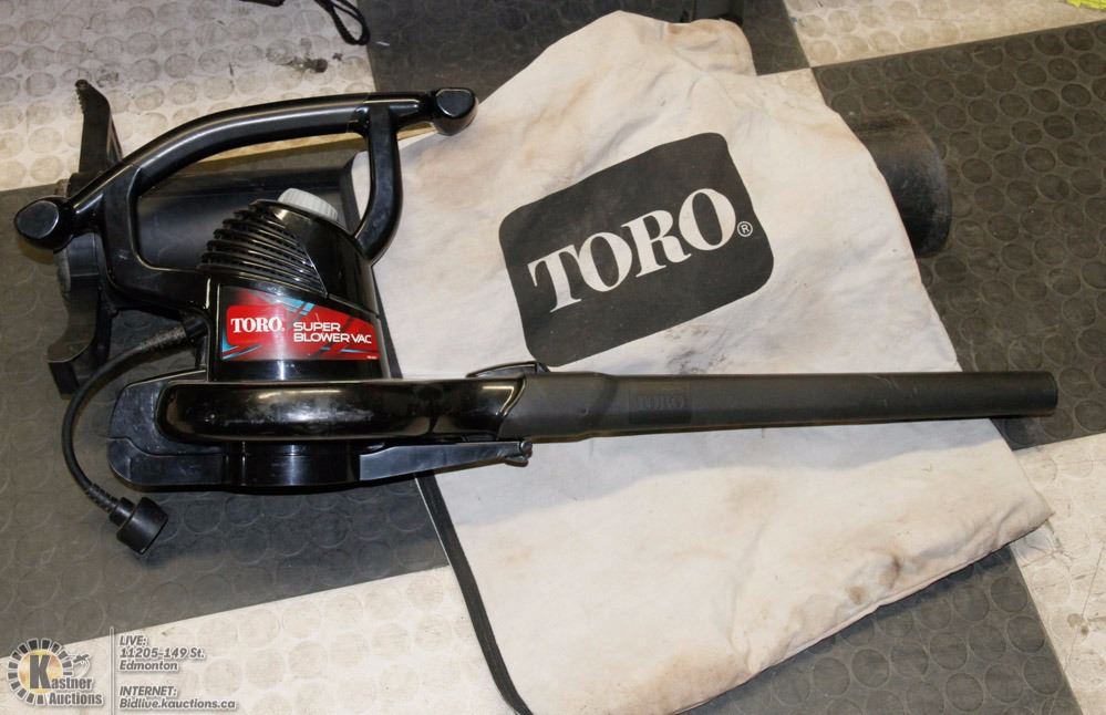 TORO SUPER BLOWER VAC WITH ATTACHMENTS TORO SUPER BLOWER VAC WITH ATTACHMENTS