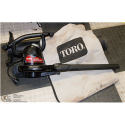 TORO SUPER BLOWER VAC WITH ATTACHMENTS