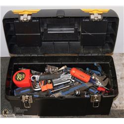 STANLEY TOOL BOX WITH CONTENTS INCL MANY TOOLS