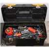 Image 1 : STANLEY TOOL BOX WITH CONTENTS INCL MANY TOOLS