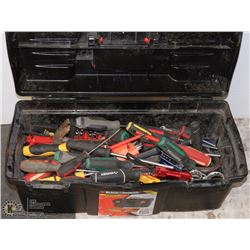 BLACK AND DECKER TOOL BOX WITH CONTENTS INCL
