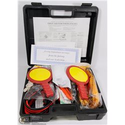 NEW DELUXE EMERGENCY ROAD SERVICE KIT -