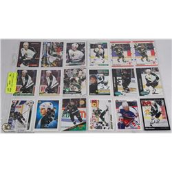 MIKE MODANO  HOCKEY CARDS (18 QTY)