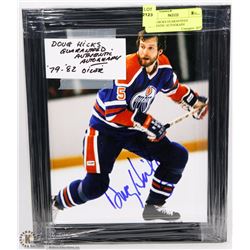 DOUG HICKS GUARANTEED AUTHENTIC AUTOGRAPH