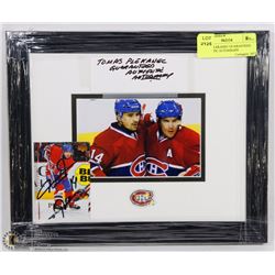 TOMAS PLEKANEC GUARANTEED AUTHENTIC AUTOGRAPH