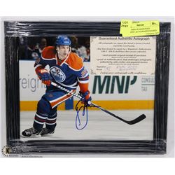 RYAN JONES GUARANTEED AUTHENTIC AUTOGRAPH FRAMED