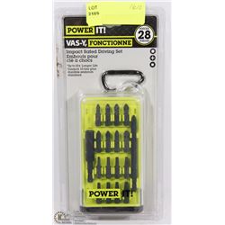 28PC POWER IT IMPACT RATED DRIVING SET