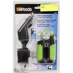 WOODS MULTI USE RECHARGEABLE LED TASK LIGHT