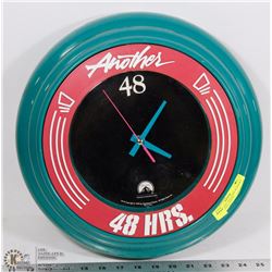 PARAMOUNT "ANOTHER 48 HOURS" MOVIE WALL CLOCK
