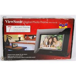 7" VIEW SONIC DIGITAL PICTURE FRAME