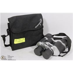 POLARIZED SIMMONS 10X50 105M/1000M BINOCULARS W/