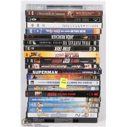 BUNDLE OF 21 DVDS