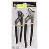 Image 1 : FIX IT LARGE 2PC GROOVE JOINT PLIER SET (NEW)
