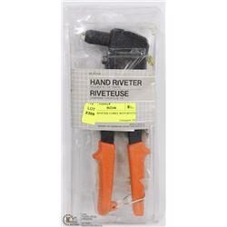 HAND RIVETER COMES WITH RIVETS IN