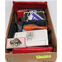 BOX FULL OF WALLETS & CHANGE PURSES