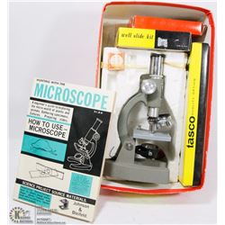 MICROSCOPE W/ GLASS