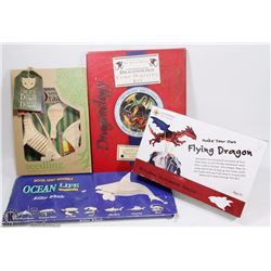 FLAT OF NEW KIDS ITEMS DRAGONS CREATE, MAKE
