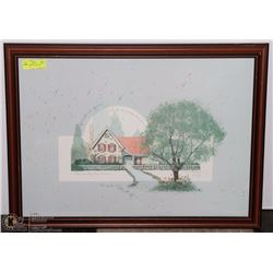 23 X 30 NUMBERED PRINT BY D.MORGAN