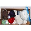 Image 1 : BOX OF ASSORTED YARNS