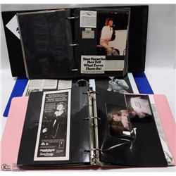 3 BINDER COLLECTION OF BARRY MANILOW, SOME