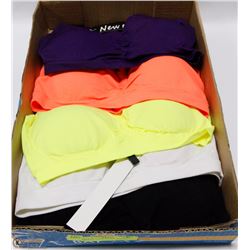 FLAT OF 5 NEW KATHY SPANDEX BRAS