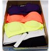 Image 1 : FLAT OF 5 NEW KATHY SPANDEX BRAS