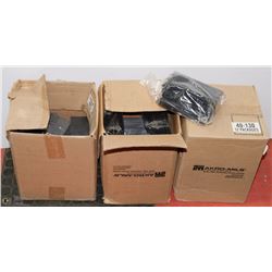3 CASES OF PLASTIC FILE SEPARATORS