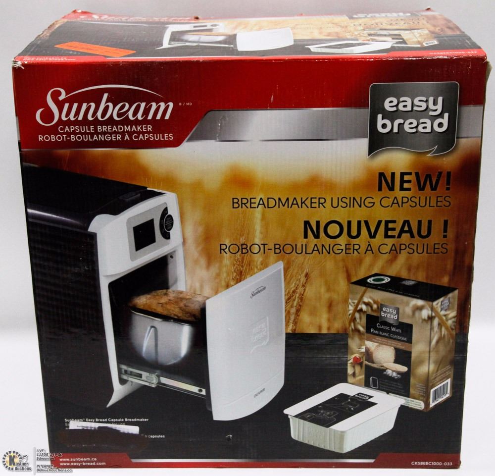 SUNBEAM CAPSULE BREAD MAKER