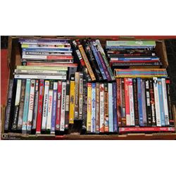 BOX OF ASST DVDS