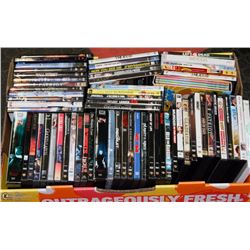 BOX OF ASST DVDS