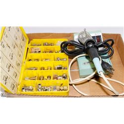 WELLER SOLDER IRON WITH COMPRESSION FITTINGS