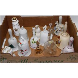 FLAT OF ASST  DECORATIVE BELLS