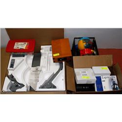 LARGE LOT OF ASSORTED ITEMS INCLUDING 20" SATELLITE