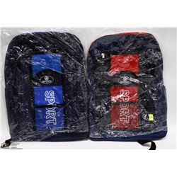LOT OF TWO NEW SPORT BACK PACKS