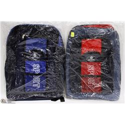 LOT OF TWO NEW SPORT BACK PACKS