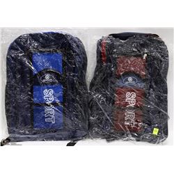 LOT OF TWO NEW SPORT BACK PACKS