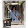 Image 1 : VINTAGE ELVIS FRAMED PICTURE WITH LIGHT ON TOP