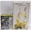 Image 1 : NEW GLASS CARAFE MADE IN POLAND W/TRANQUILITY