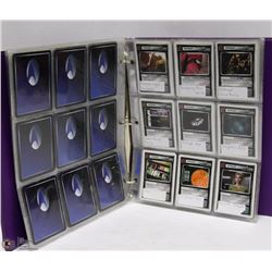 BINDER OF 314 STAR TREK TRADING CARDS