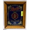 Image 1 : STROH'S BEER MIRROR PICTURE 11"X15"