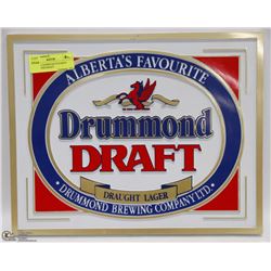VINTAGE ALBERTA'S FAVORITE DRUMMOND DRAFT