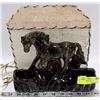 Image 1 : VINTAGE HORSE LAMP