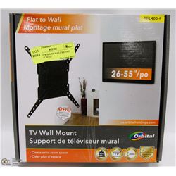FLAT TO WALL TV WALL MOUNT SUPPORT 26"-55"