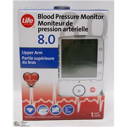 LIFE BRAND BLOOD PRESSURE MONITOR (UPPER ARM)