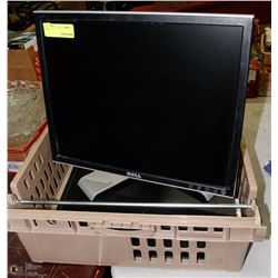 HP i5 DESKTOP COMPUTER WITH MONITOR, KEYBOARD,