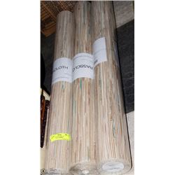3 ROLLS OF 1X8 YARDS OF GRASSCLOTH - BAMBOO